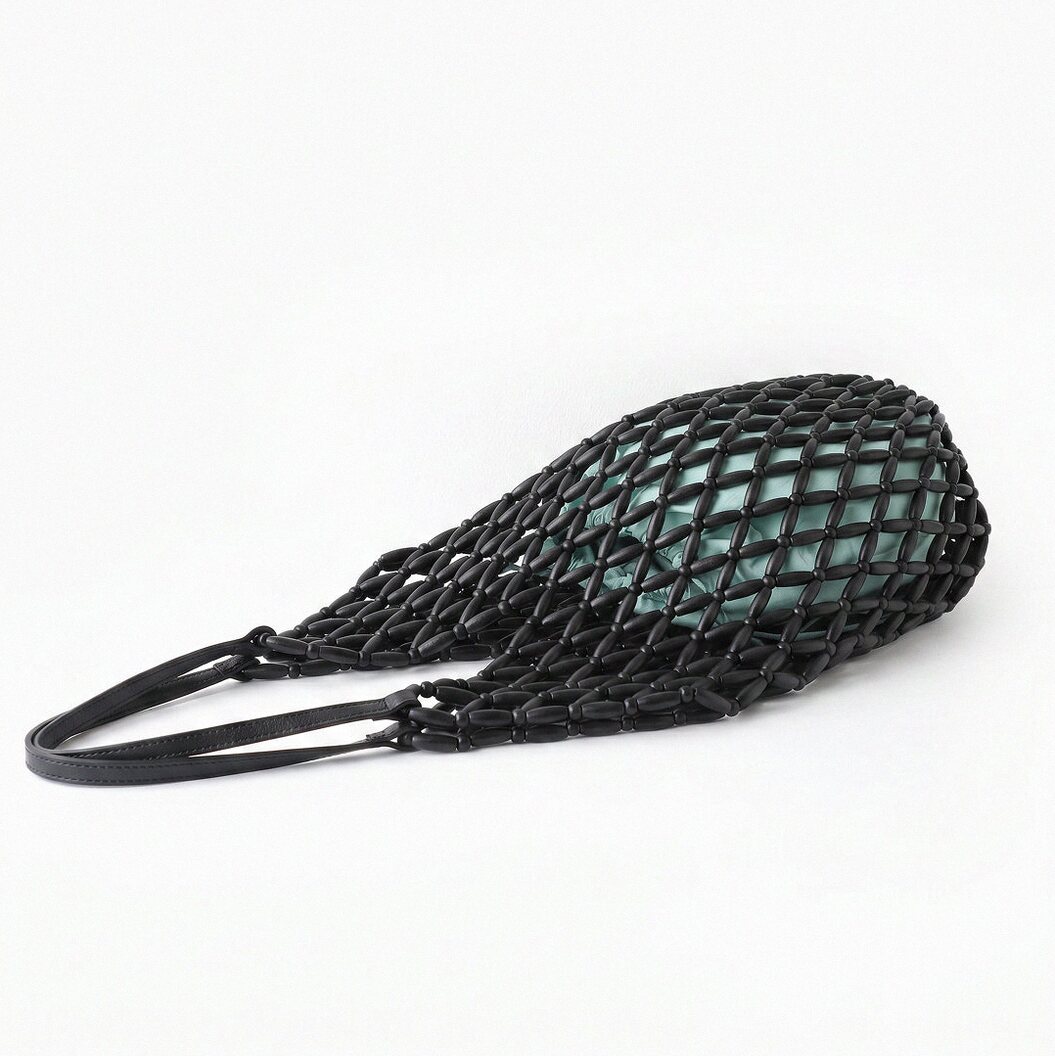 Paloma Beaded Net Shoulder Bag
