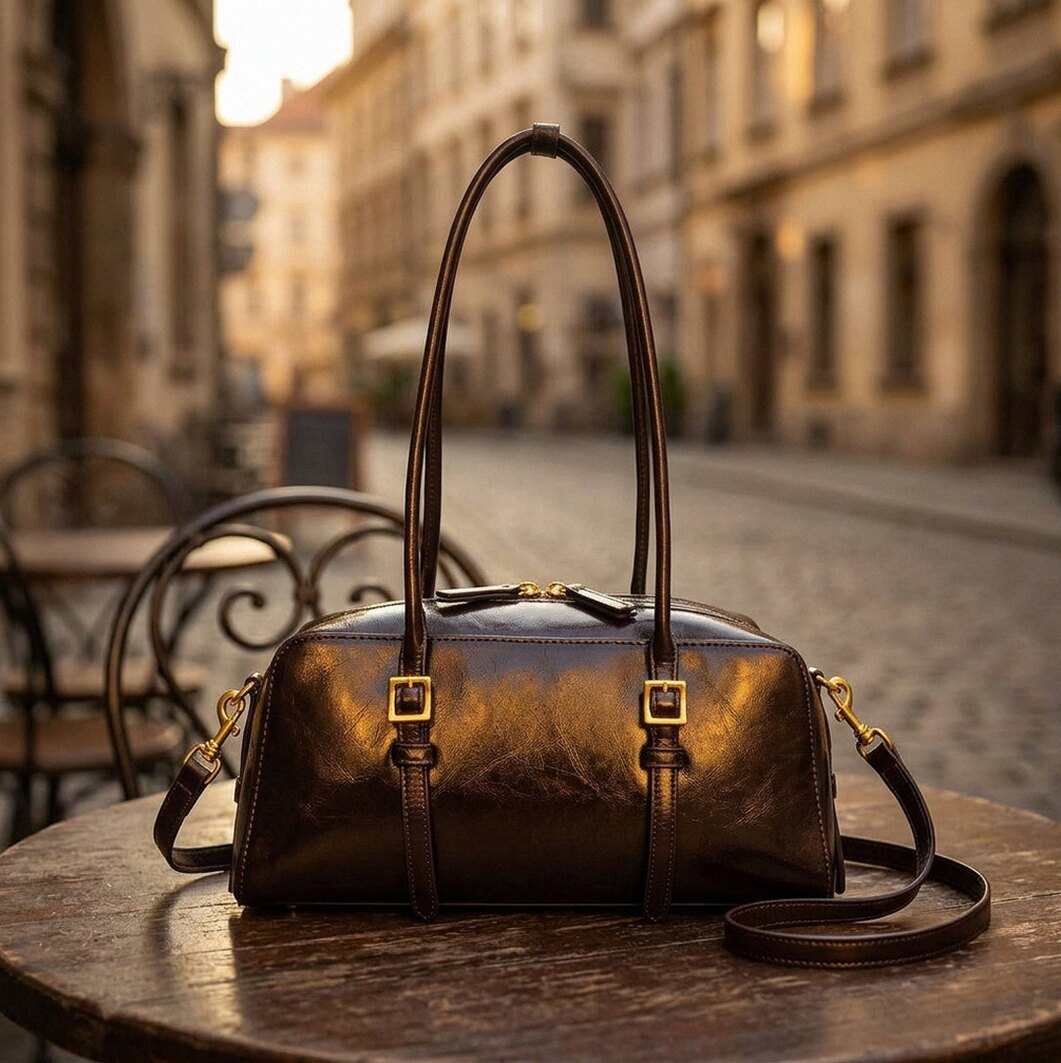 Rosette Boston Bag