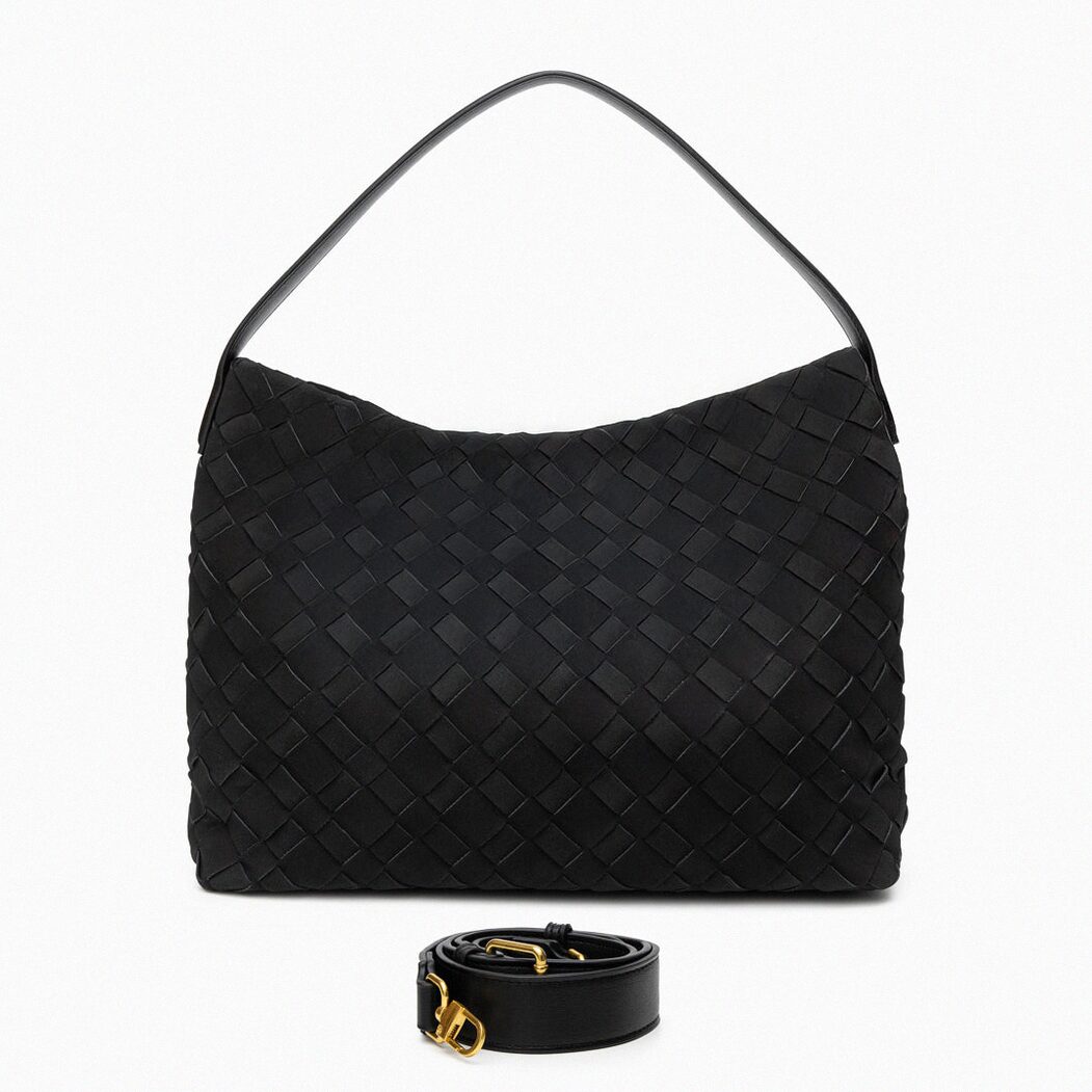 Nola Woven Shoulder Bag